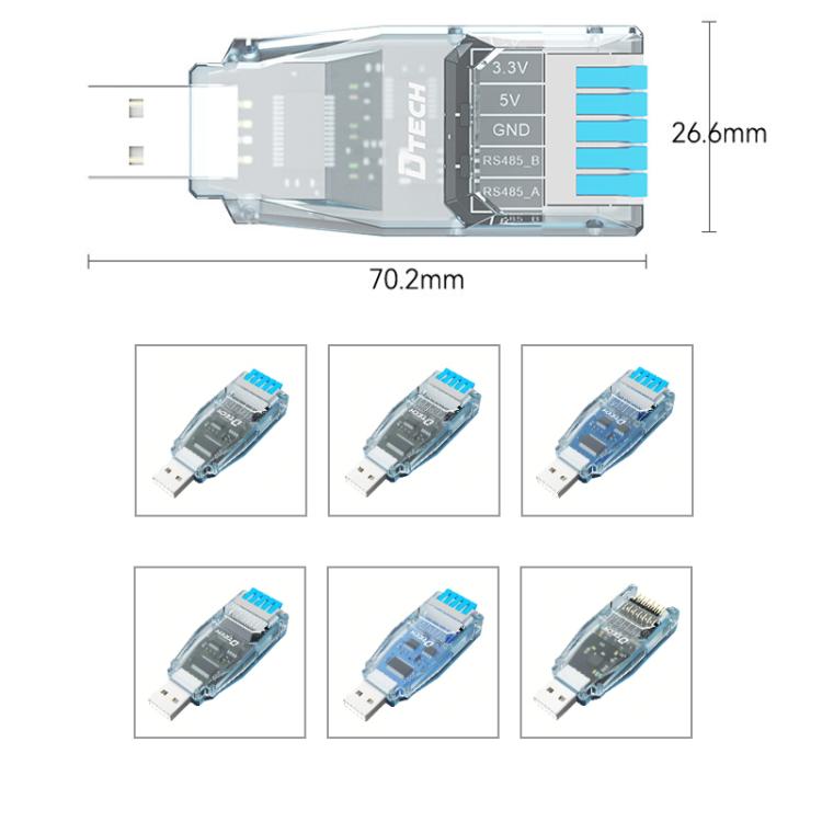 Modulo DTECH da USB a porta seriale RS485 con pulsante, MS3020 Chip IOT5086SA, RS232/485 MS3020 Chip IOT5087S, RS232/485 FTDI Chip IOT5091, Isolated IOT5092, FTDI Chip IOT5094, TTL Pin-Type FTDI Chip IOT5093