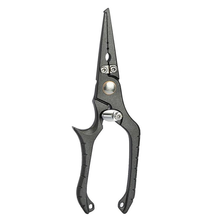 Pinza per esche in acciaio inossidabile, pinza multifunzione per la pesca con estrattore di ami, Solid Handle