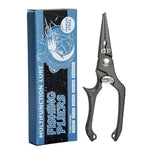 Pinza per esche in acciaio inossidabile, pinza multifunzione per la pesca con estrattore di ami, Solid Handle