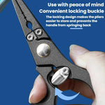 Pinza per esche in acciaio inossidabile, pinza multifunzione per la pesca con estrattore di ami, Solid Handle