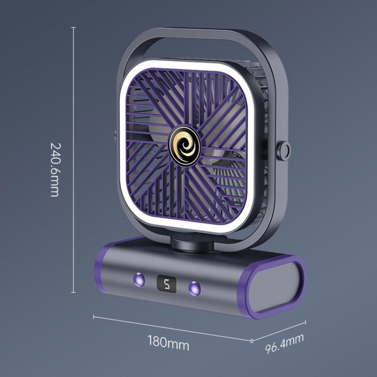 Mini ventilatore da tavolo silenzioso con porta USB