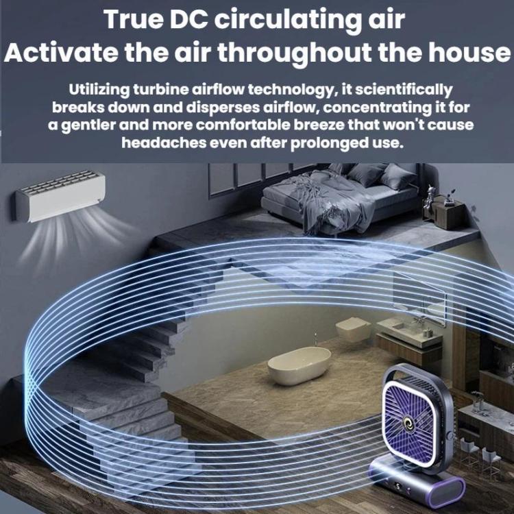 Mini ventilatore da tavolo silenzioso con porta USB