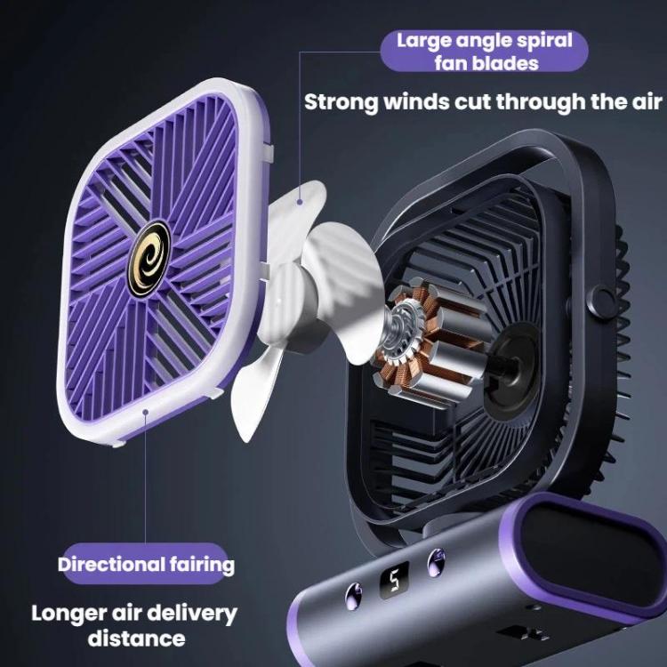 Mini ventilatore da tavolo silenzioso con porta USB