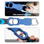 Gaff da pesca con scala, pinza multifunzionale per esche.