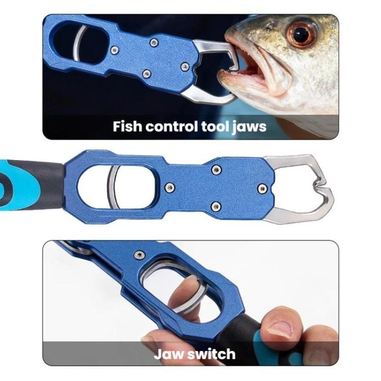 Gaff da pesca con scala, pinza multifunzionale per esche.