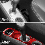 Set di 3 adesivi per leva del cambio tipo C per Mercedes-Benz Smart Fortwo 2011-2015.