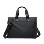 WEIXIER WD5667 Borsa porta laptop espandibile da uomo per laptop da 15,6 pollici, resistente all'acqua, borsa a tracolla per lavoro.
