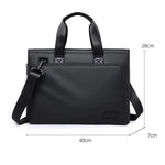WEIXIER WD5667 Borsa porta laptop espandibile da uomo per laptop da 15,6 pollici, resistente all'acqua, borsa a tracolla per lavoro.
