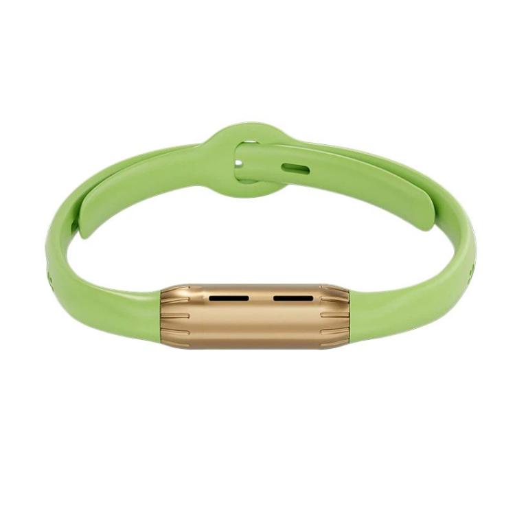 Braccialetto repellente per zanzare portatile con oli essenziali di piante da esterno, Rose Gold With Green, Rose Gold With Purple, Rose Gold With Beige, Rose Gold With Black, Gunmetal Gray With Green, Gunmetal Gray With Purple, Gunmetal Gray With Beig...