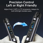 FNIRSI HS-03 Mini saldatore elettrico a temperatura costante con schermo da 0,96 pollici e tecnologia wireless, kit di riparazione.