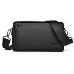 WEIXIER W133 Borsa a tracolla piccola da uomo, versatile pochette con 6 scomparti per carte, ideale per viaggi e uso quotidiano.