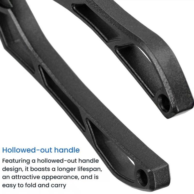 Pinza in acciaio inossidabile per tenere fermi i pesci, estrattore di ami ad anello aperto per la pesca con esche artificiali, Hollow Handle, With Storage Pouch