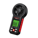 HABOTEST HT5005 Anemometro digitale portatile con display, misuratore di velocità e temperatura del vento ad alta precisione., HT5005