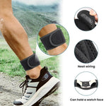 Fascia contapassi regolabile per fitness, cinturino alla caviglia, S, L