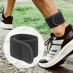 Fascia contapassi regolabile per fitness, cinturino alla caviglia, S, L