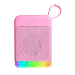 Mini altoparlante Bluetooth retrò con luci RGB, slot per scheda TF e chiavetta USB, audio da scrivania.