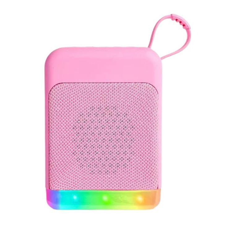 Mini altoparlante Bluetooth retrò con luci RGB, slot per scheda TF e chiavetta USB, audio da scrivania.