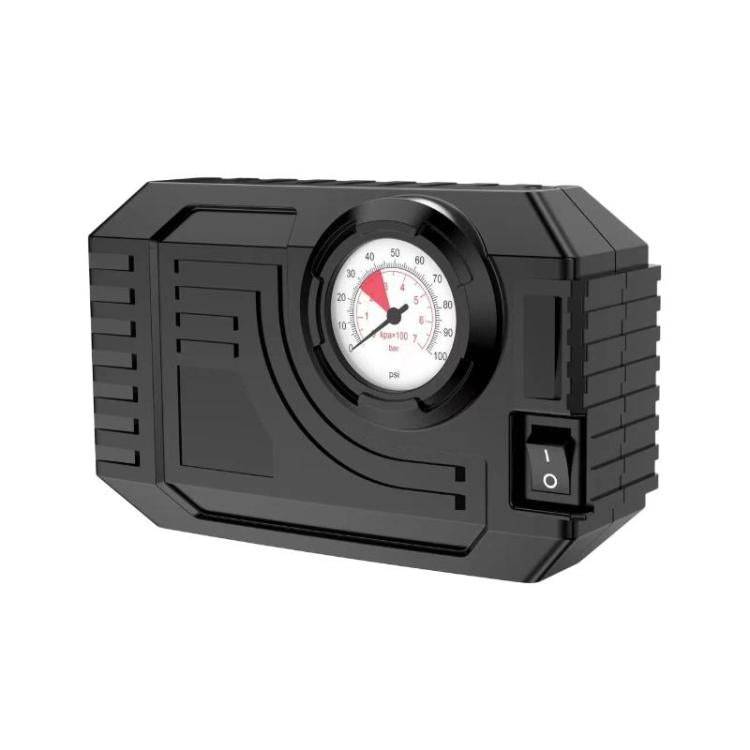 Gonfiatore pneumatici analogico portatile con luce LED