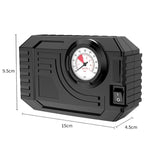 Gonfiatore pneumatici analogico portatile con luce LED