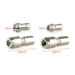 Conversione da smerigliatrice angolare a smerigliatrice diritta Accessori per smerigliatrice a mandrino, 3mm M10, 6mm M10, 3mm M14, 6mm M14
