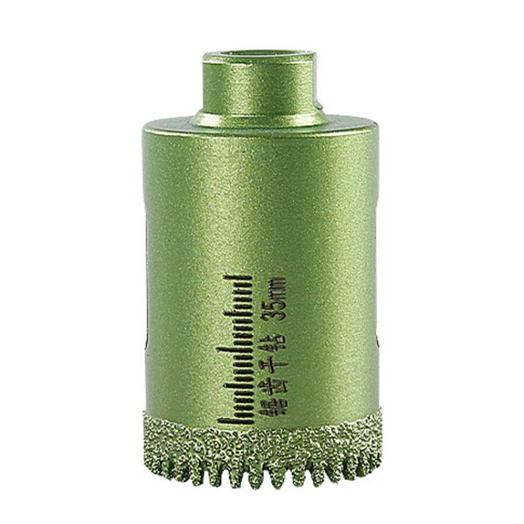 Punta da trapano per piastrelle con foro dentellato, 20mm, 25mm, 30mm, 35mm, 40mm, 42mm, 45mm, 50mm, 55mm, 60mm