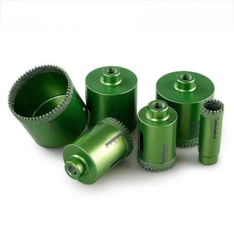 Punta da trapano per piastrelle con foro dentellato, 20mm, 25mm, 30mm, 35mm, 40mm, 42mm, 45mm, 50mm, 55mm, 60mm