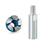 Disco abrasivo piatto diamantato da 2,5 mm per smerigliatrice angolare, piccolo disco abrasivo, Grinding Head, Grinding Head+4cm Extension Rod, Grinding Head+6cm Extension Rod, Grinding Head+8cm Extension Rod, Grinding Head+14cm Extension Rod