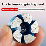 Disco abrasivo piatto diamantato da 2,5 mm per smerigliatrice angolare, piccolo disco abrasivo, Grinding Head, Grinding Head+4cm Extension Rod, Grinding Head+6cm Extension Rod, Grinding Head+8cm Extension Rod, Grinding Head+14cm Extension Rod