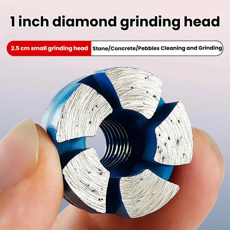 Disco abrasivo piatto diamantato da 2,5 mm per smerigliatrice angolare, piccolo disco abrasivo, Grinding Head, Grinding Head+4cm Extension Rod, Grinding Head+6cm Extension Rod, Grinding Head+8cm Extension Rod, Grinding Head+14cm Extension Rod