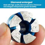 Disco abrasivo piatto diamantato da 2,5 mm per smerigliatrice angolare, piccolo disco abrasivo, Grinding Head, Grinding Head+4cm Extension Rod, Grinding Head+6cm Extension Rod, Grinding Head+8cm Extension Rod, Grinding Head+14cm Extension Rod
