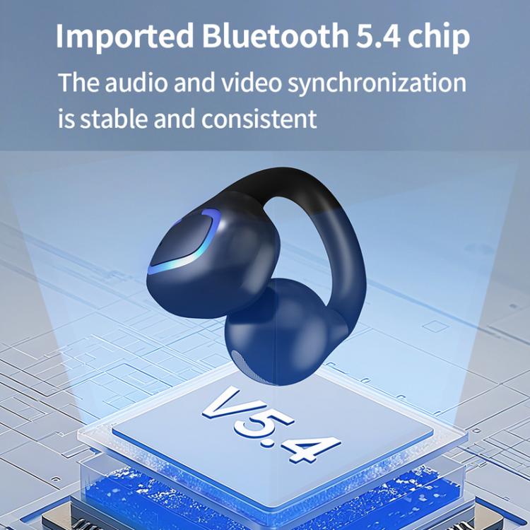 GD30 Auricolare Bluetooth monoauricolare, stile orecchino, impermeabile IPX3, con riduzione del rumore, suono nitido.