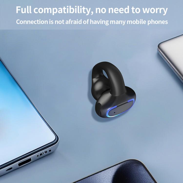 GD30 Auricolare Bluetooth monoauricolare, stile orecchino, impermeabile IPX3, con riduzione del rumore, suono nitido.