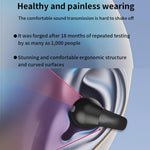 GD30 Auricolare Bluetooth monoauricolare, stile orecchino, impermeabile IPX3, con riduzione del rumore, suono nitido.