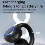 GD30 Auricolare Bluetooth monoauricolare, stile orecchino, impermeabile IPX3, con riduzione del rumore, suono nitido.