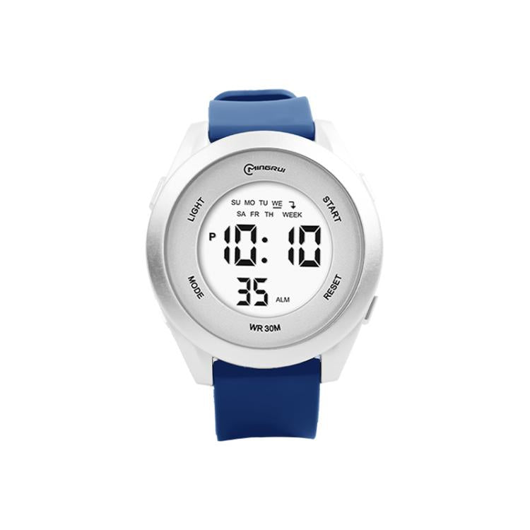 Orologio sportivo digitale per bambini MINGRUI, impermeabile fino a 30 metri, con retroilluminazione a LED, sveglia, cronometro e formato 12/24 ore.