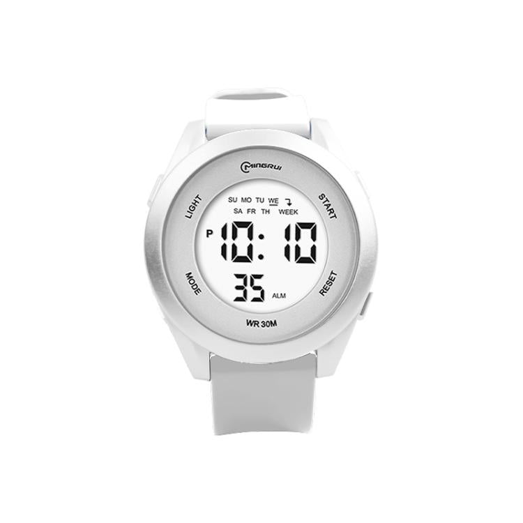 Orologio sportivo digitale per bambini MINGRUI, impermeabile fino a 30 metri, con retroilluminazione a LED, sveglia, cronometro e formato 12/24 ore.