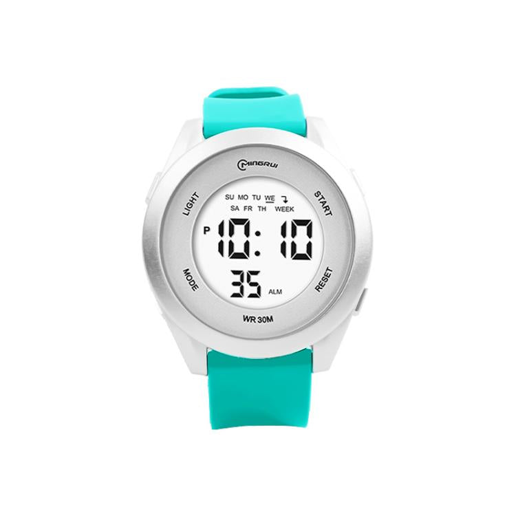 Orologio sportivo digitale per bambini MINGRUI, impermeabile fino a 30 metri, con retroilluminazione a LED, sveglia, cronometro e formato 12/24 ore.