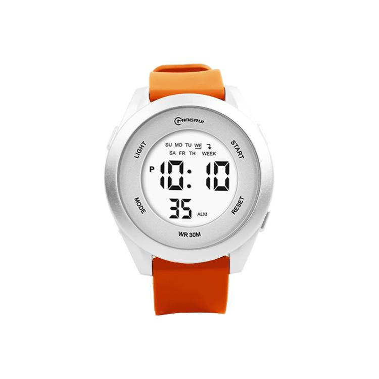 Orologio sportivo digitale per bambini MINGRUI, impermeabile fino a 30 metri, con retroilluminazione a LED, sveglia, cronometro e formato 12/24 ore.