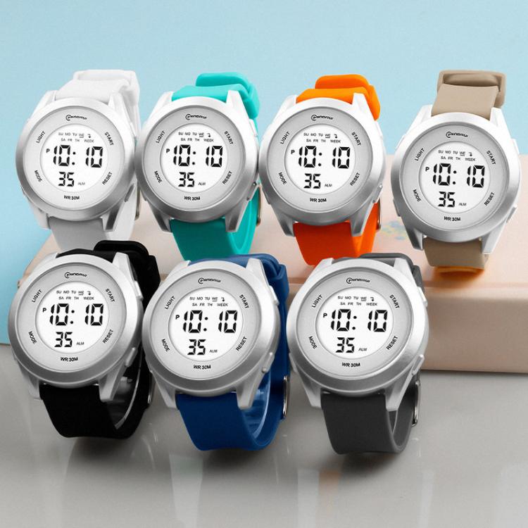 Orologio sportivo digitale per bambini MINGRUI, impermeabile fino a 30 metri, con retroilluminazione a LED, sveglia, cronometro e formato 12/24 ore.