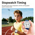 Orologio sportivo digitale per bambini MINGRUI, impermeabile fino a 30 metri, con retroilluminazione a LED, sveglia, cronometro e formato 12/24 ore.