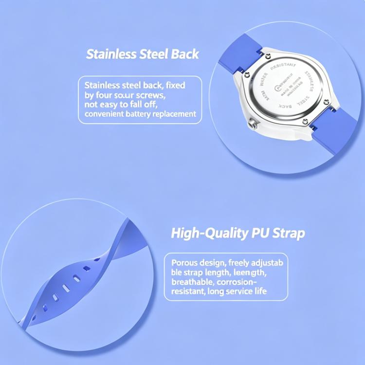 Orologio analogico per bambini MINGRUI, impermeabile fino a 3 ATM, semplice orologio da polso al quarzo per bambine e bambini
