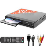 Lettore DVD Mini HD con telecomando e USB fino a 16 GB