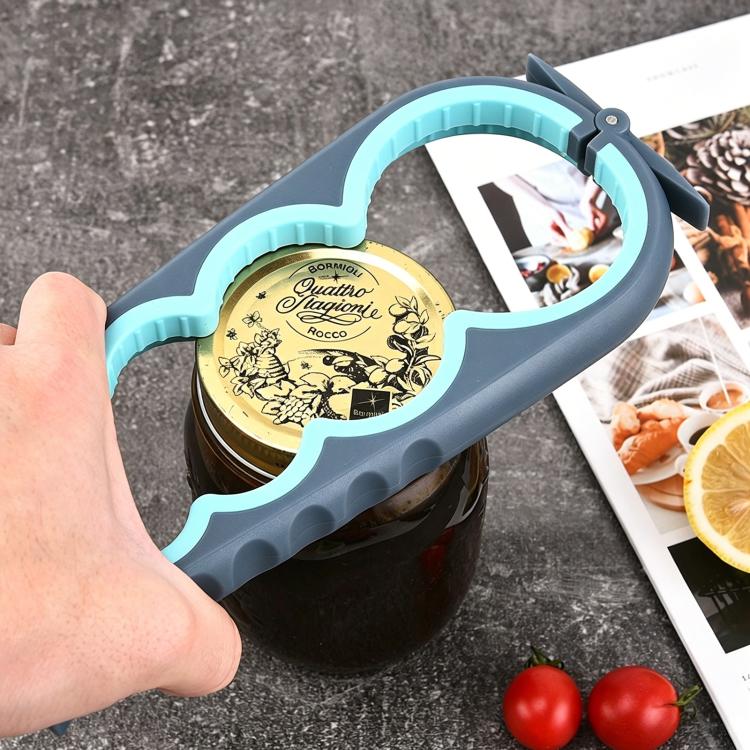 Apriscatole LsCook 4 in 1 per uso domestico, apribottiglie e lattine.