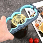 Apriscatole LsCook 4 in 1 per uso domestico, apribottiglie e lattine.