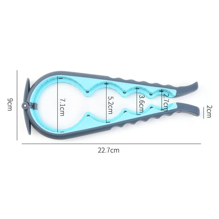 Apriscatole LsCook 4 in 1 per uso domestico, apribottiglie e lattine.
