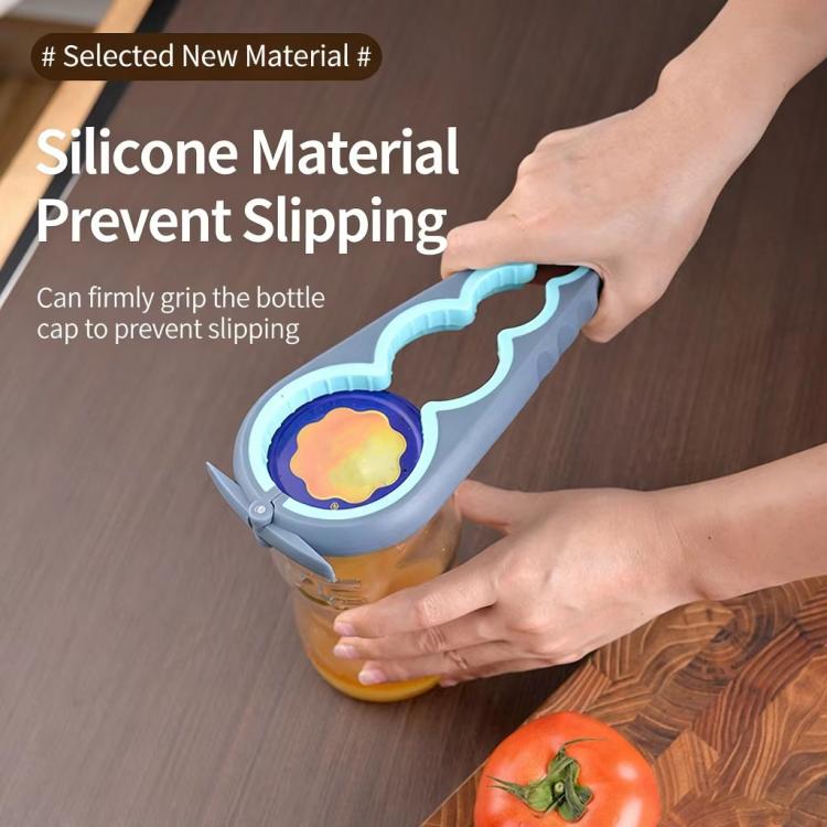 Apriscatole LsCook 4 in 1 per uso domestico, apribottiglie e lattine.