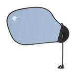 Parasole auto e ufficio antiriflesso con clip o ventosa 58x36 cm
