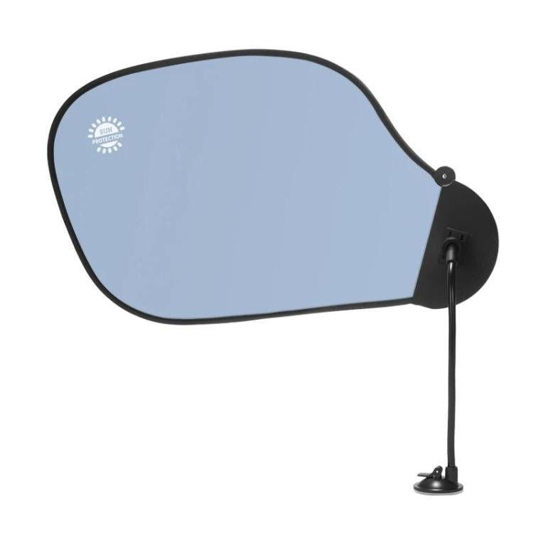 Parasole auto e ufficio antiriflesso con clip o ventosa 58x36 cm