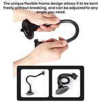 Parasole auto e ufficio antiriflesso con clip o ventosa 58x36 cm