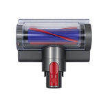 Spazzola con luce per la rimozione degli acari della polvere, compatibile con aspirapolvere senza fili Dyson V7 V8 V10 V11 V15, mini accessorio motorizzato anti-groviglio.